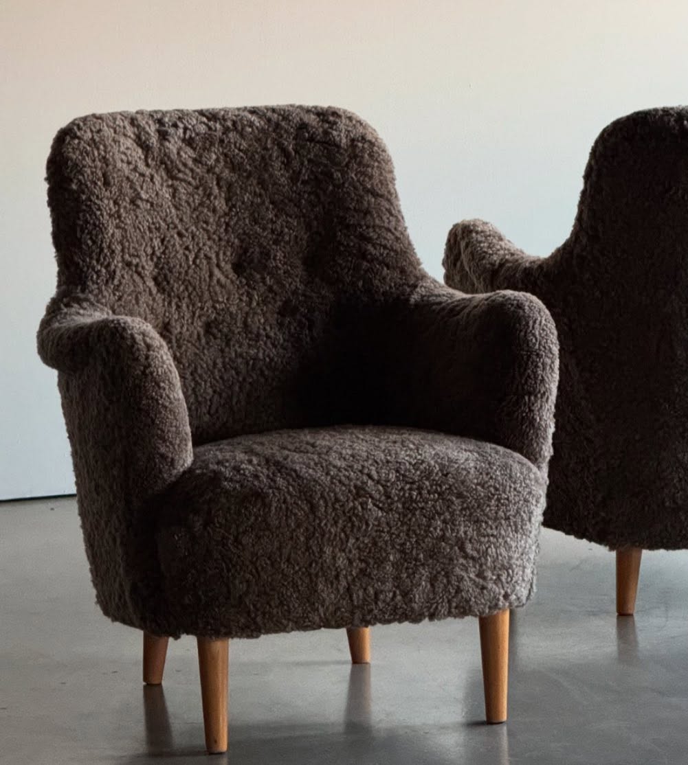 Teak Framed Mirror — 1