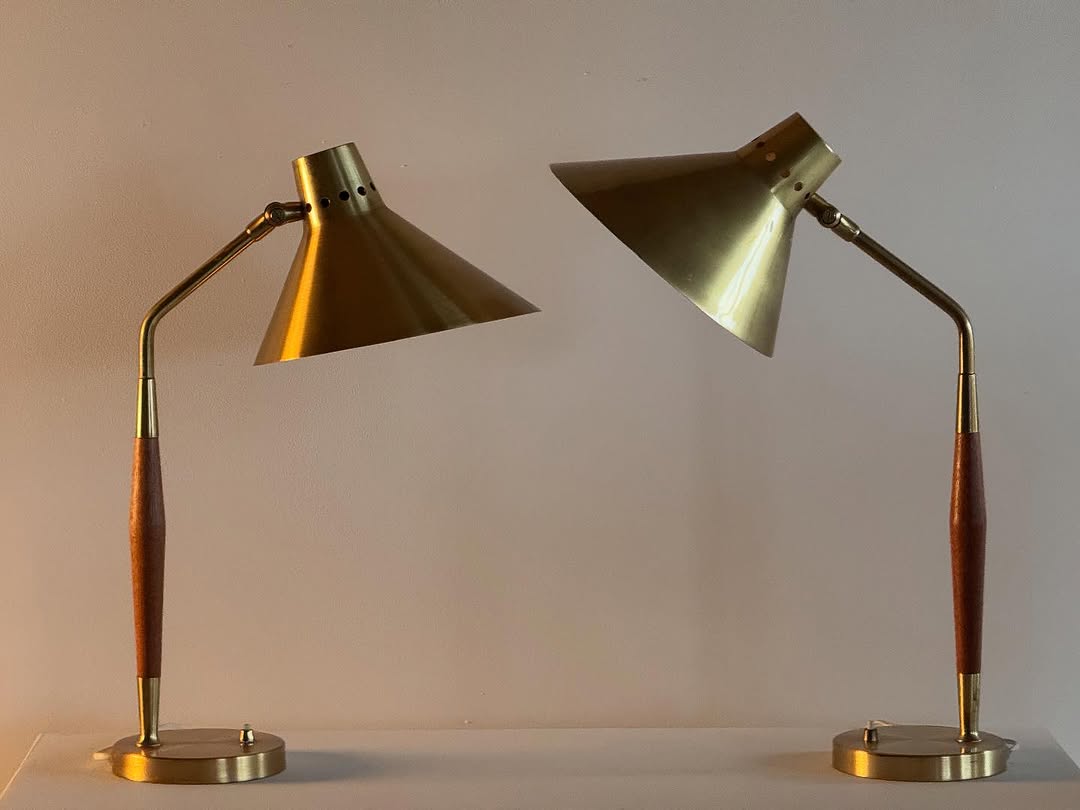 Teak Framed Mirror — 2