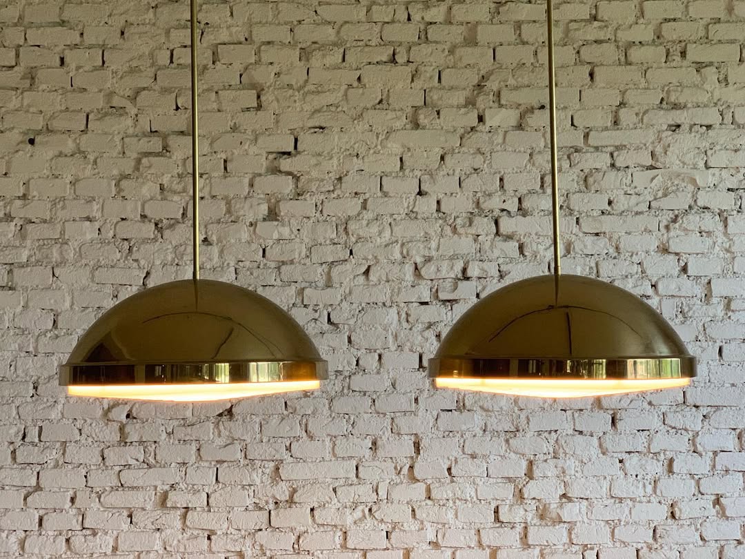 Round Brass Mirror — 6